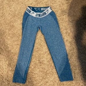 Turquoise Gymshark Flex leggings